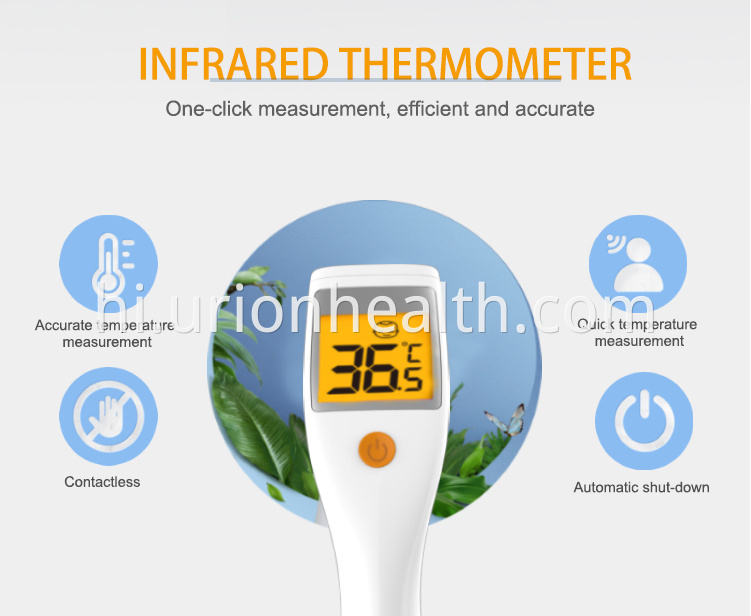how to use a forehead thermometer gun